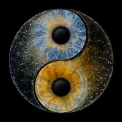 Couple Iris – YIN YANG