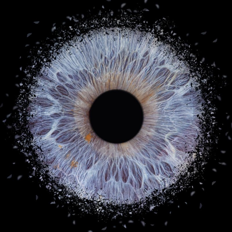 Single Iris Art - 3 effects
