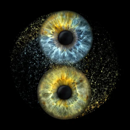 Dual Irises – Cosmic Dance
