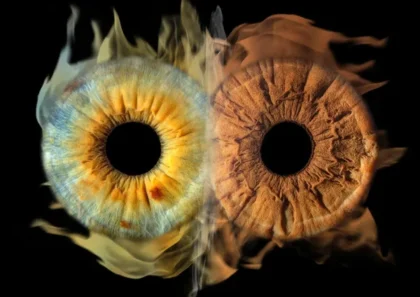 Couple Iris – Fire